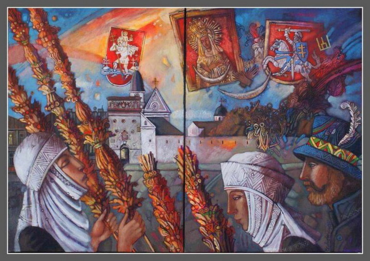 У Вільні адкрылася выстава ўдзельнікаў мастацкага пленэру „Вулачкамі 700-гадовай Вільні”    