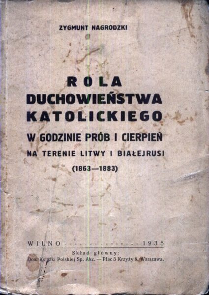 Rola duchowieństwa katolickiego w godzine prób o cierpień