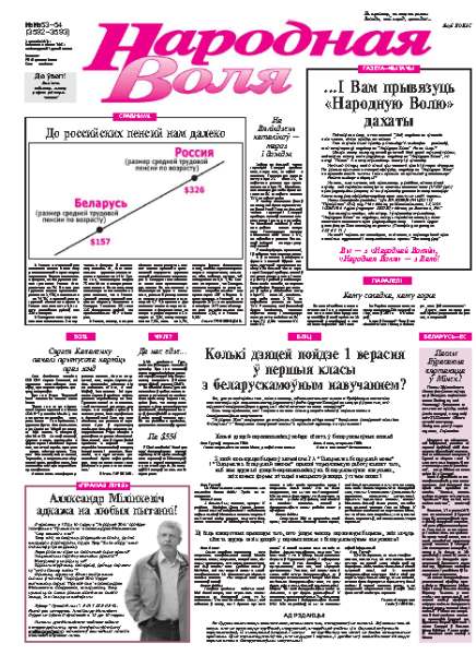 Народная Воля 53-54