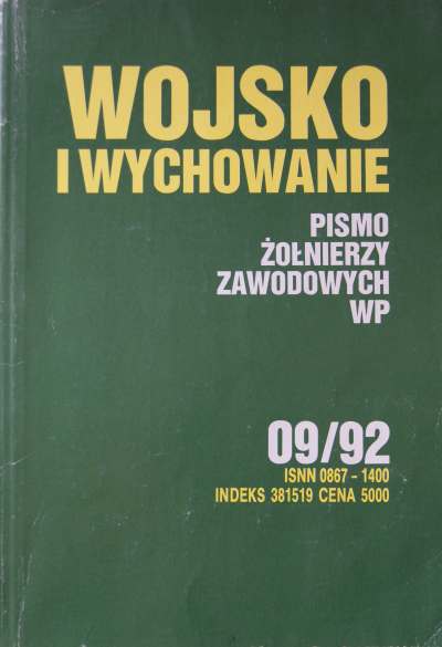 Wojsko i wychowanie 09/92