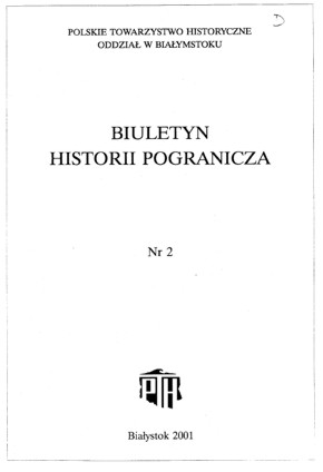 Biuletyn Historii Pogranicza 2