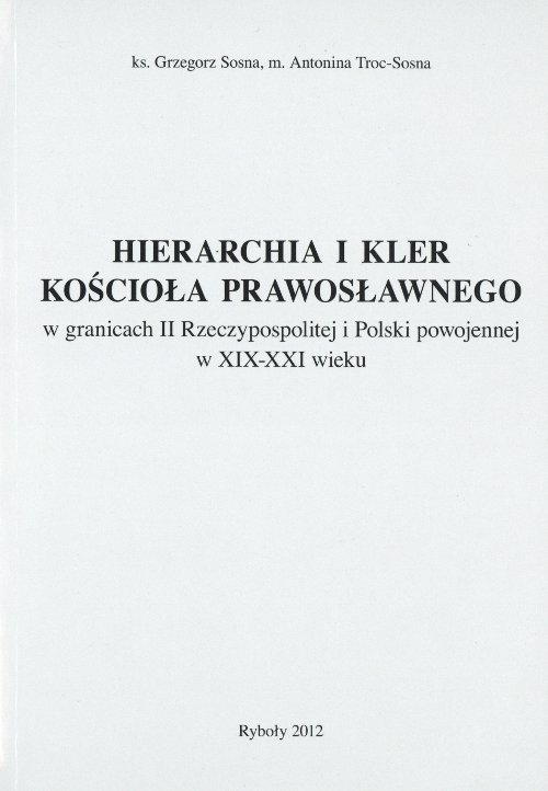 Hierarchia i kler kościoła prawosławnego