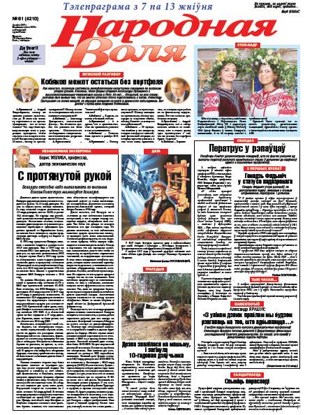 Народная Воля 61 (4210) 2017