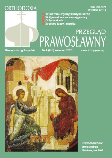 Przegląd Prawosławny 4 (418) 2020