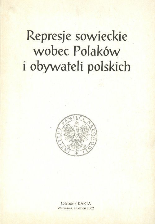 Represje sowieckie wobec Polaków i obywateli polskich