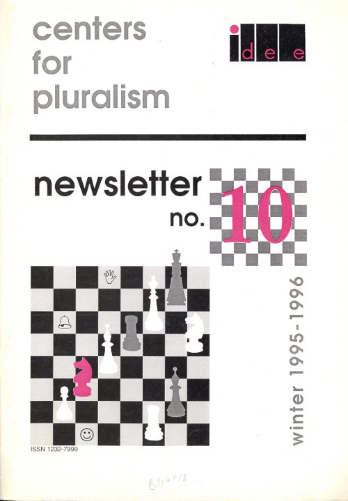 Centers for pluralism 10/1996