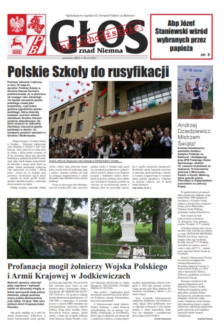 Głos znad Niemna na Uchodźstwie 6 (191) 2022