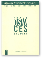 Strachota Krzysztof, Prace Ośrodka Studiów Wschodnich, 7