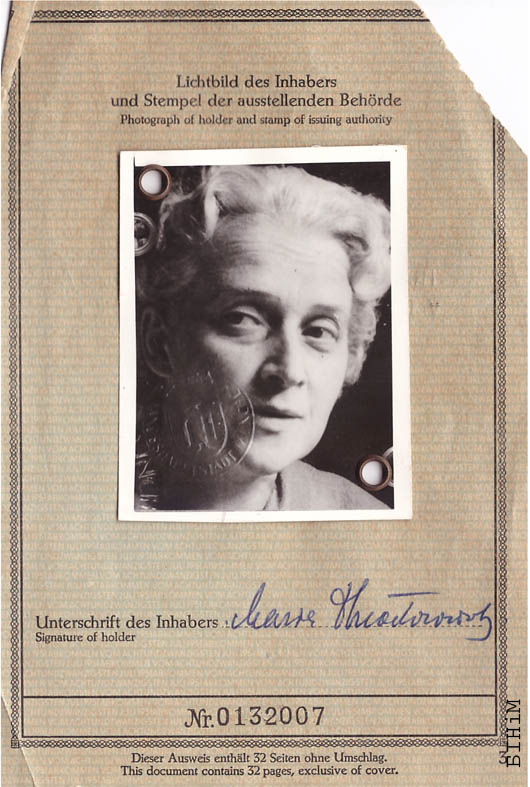 Нямецкае пасьведчаньне асобы 