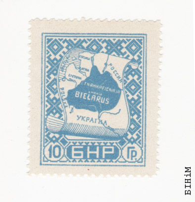 Марка з выявай мапы