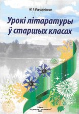 Урокі літаратуры ў старшых класах