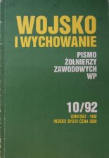 Wojsko i wychowanie 10 / 1992