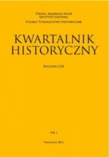 Kwartalnik Historyczny Rocznik CXX nr 1/2013