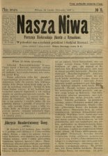 Наша Ніва (1906-1915) 8/1907