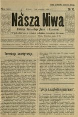 Наша Ніва (1906-1915) 16/1908