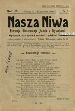 Наша Ніва (1906-1915) 1/1909