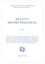 Biuletyn Historii Pogranicza 18