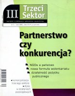 Trzeci Sektor nr 3 - lato 2005