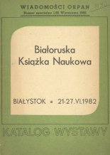 Białoruska książka naukowa